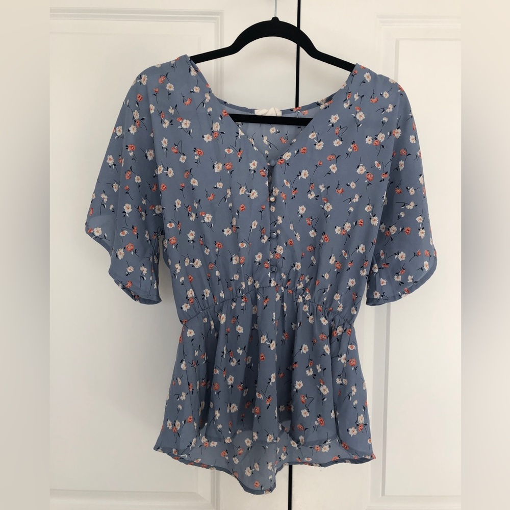 Sienna Sky Peplum Blouse